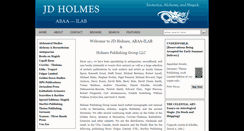 Desktop Screenshot of jdholmes.com